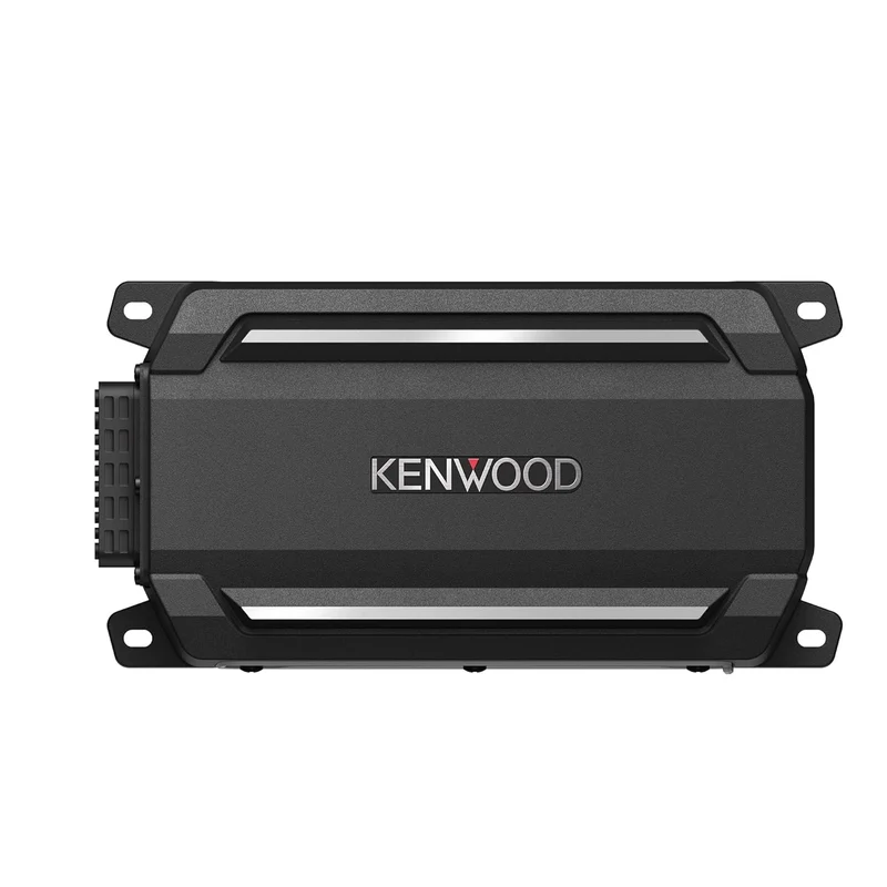 KENWOOD KAC-M5001 600W Mono Compact Digital Amplifier for Car, Marine, UTV & Motorsport Vehicles, Solid Corrosion-Resistant Aluminum Chassis, IPX6, IPX7 & IP6X Certified and Vibration-Proof