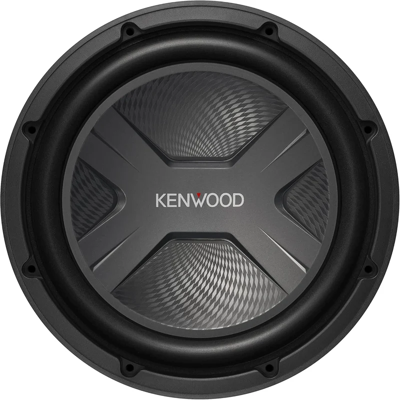 Kenwood KFC-W2541 Car Subwoofer - 1300 Watts Maximum Power, 10 Inch, Single 4 Ohm Voice Coil, Sold Individually