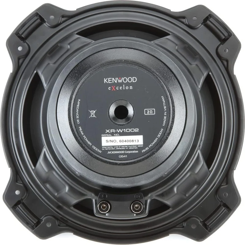 Kenwood XR-W1004 eXcelon 10" Oversized Subwoofer