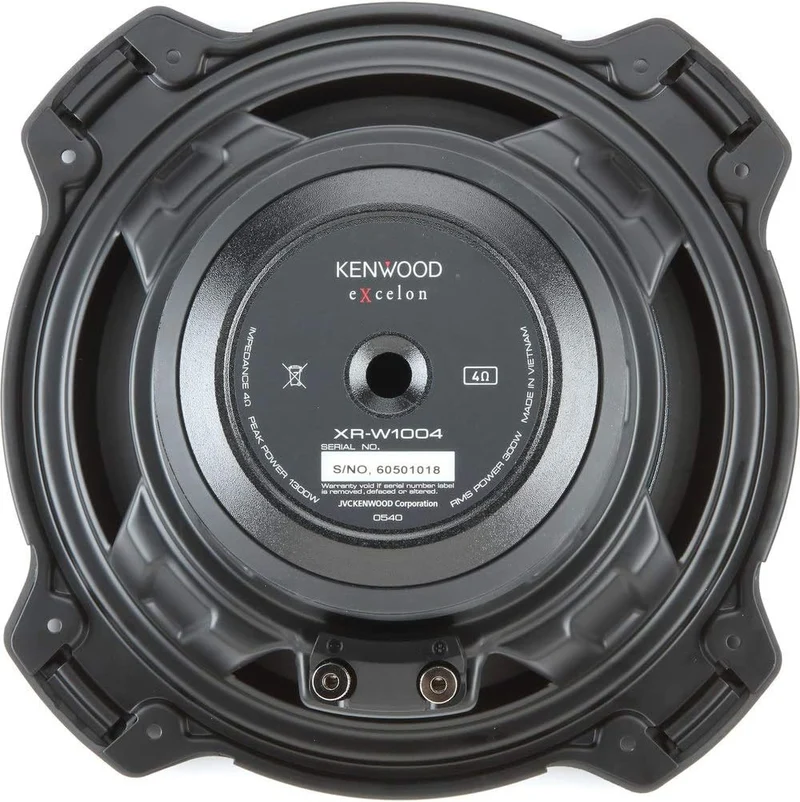 Kenwood XR-W1004 eXcelon 10" Oversized Subwoofer