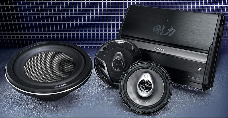 Kenwood Excelon KFC-XW1000F 10-Inch 1000 Watt Shallow Mount Car Subwoofer