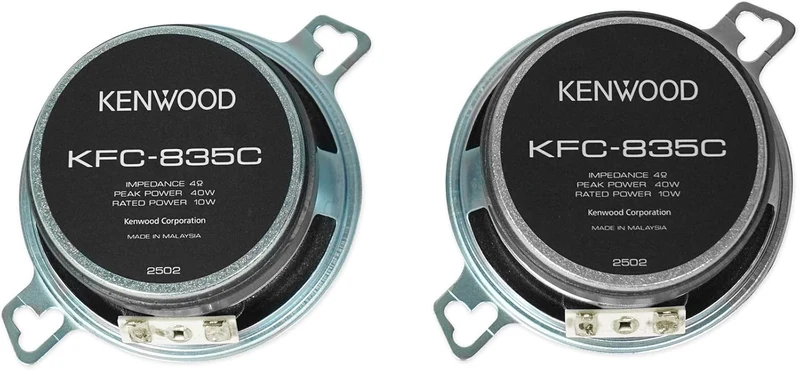 Kenwood KFC835C 3.5-Inch Round Car Speaker System