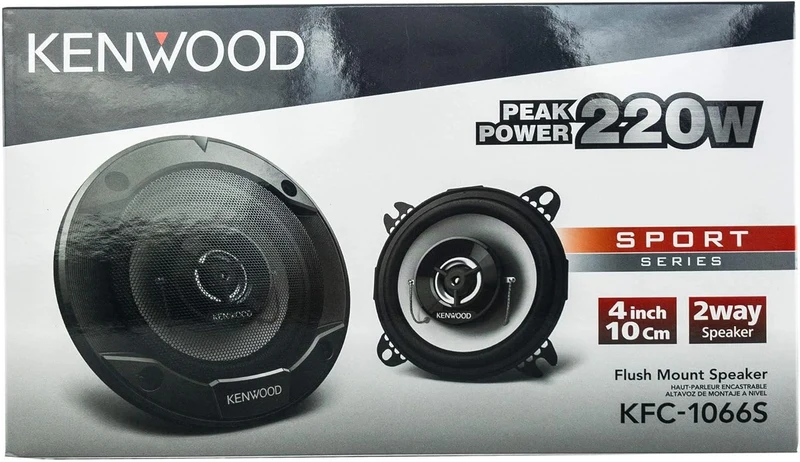 Kenwood KFC-1066S 4" 2-way Speakers