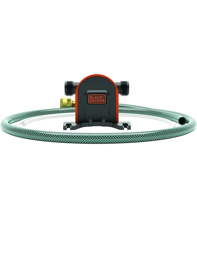 Black+Decker Drill Pump Kit with Intake and Discharge Hose, Pumps up to 225 GPH