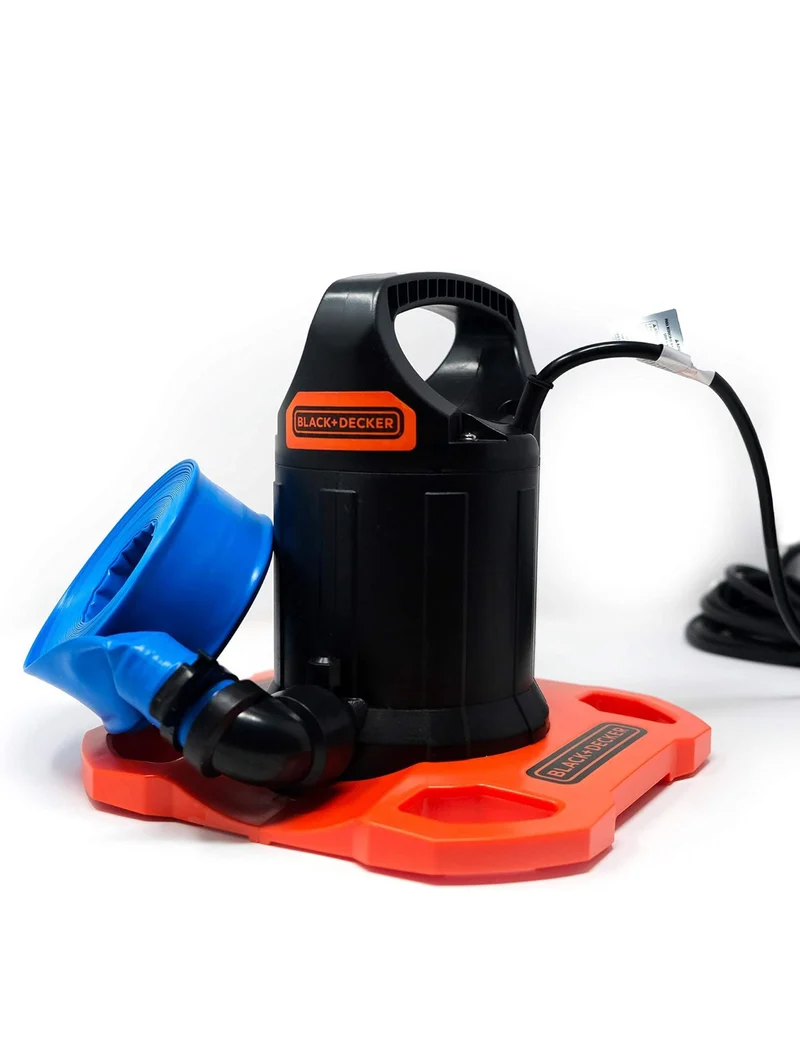 BLACK+DECKER Swimming Pool Cover Pump, 1500 GPH Manual