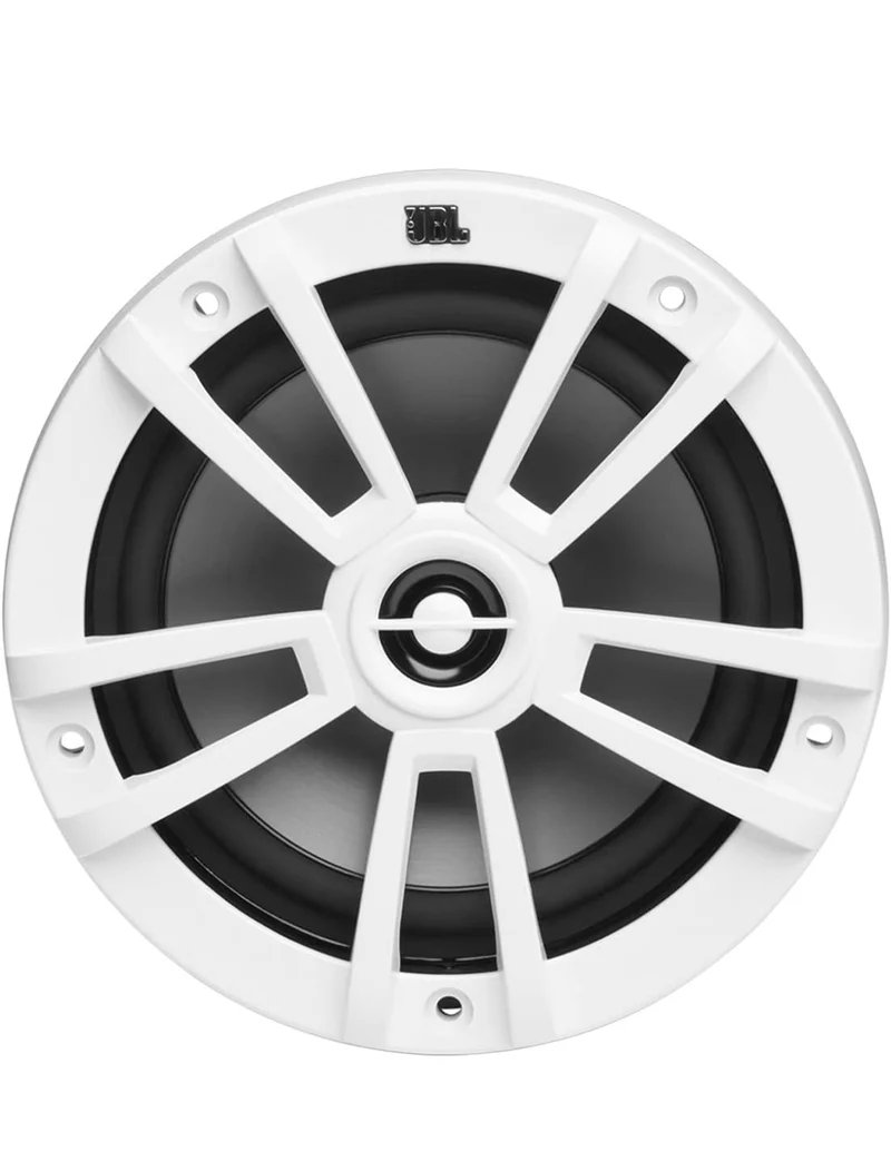 JBL 8" (200mm) Two-Way Marine Audio Multi-Element Speaker 25W – (White)