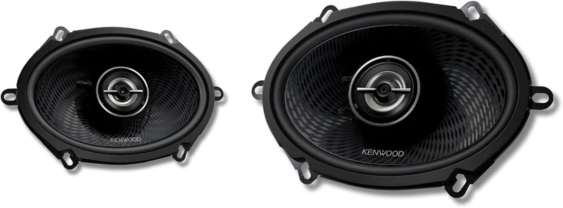 Kenwood KFC-C5798RS 5"x7" 2-Way Car Speakers – 320W Peak Power, Balanced Dome Tweeter, Acoustic Sound Harmonizer, Easy Installation