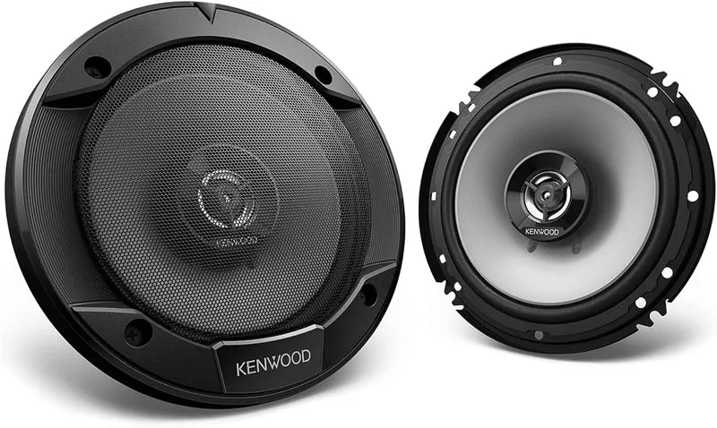 KENWOOD KFC-1666S Car Stereo Speaker 6-1/2" 2-Way Speakers with Powerful Sound and Easy Installation - Elevate Your Car Audio