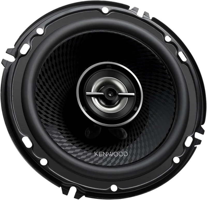 Kenwood KFC-1698RS 6-1/2" 2-Way Car Speakers – 320W Peak Power, Acoustic Sound Harmonizer, Sound Field Enhancer, Easy Installation
