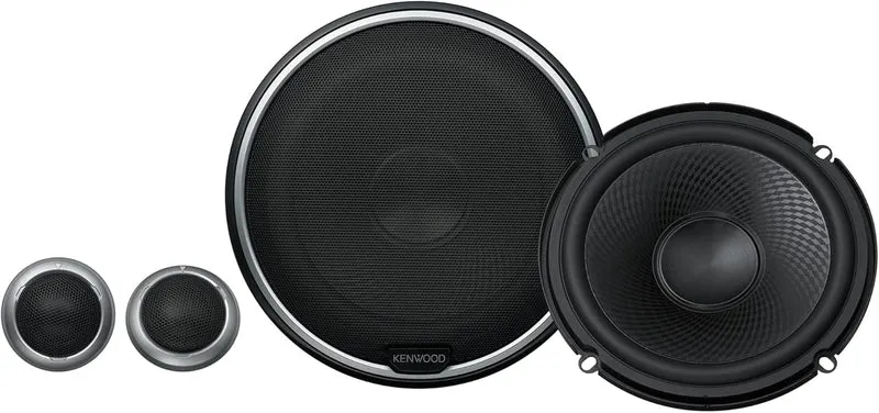 Kenwood KFC Car Concert Series 280 Watts 6-1/2" Component Speaker System