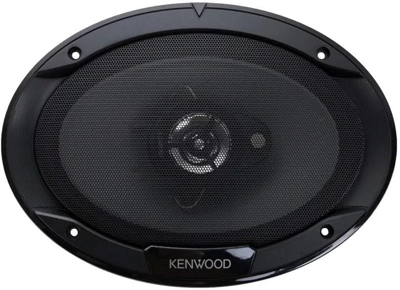 Kenwood KFC-6966S 6 x 9 Inch 400-Watt 3-Way Flush Mount Coaxial Car Speaker Easy Installation - Pair