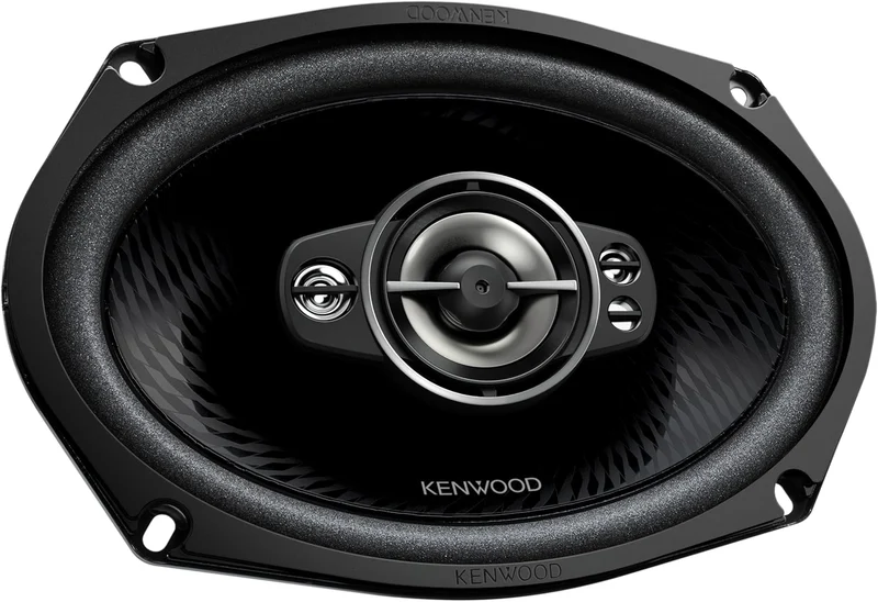 Kenwood KFC-6998RS 6" x 9" 5-Way Car Speakers – 720W Peak Power, Polypropylene Woofer Cone, Balanced Dome Tweeter, Acoustic Sound Harmonizer