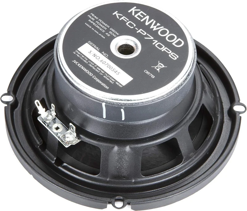 Kenwood KFC-P710PS 280 Watts Performance Series 6-1/2" Component Speakers