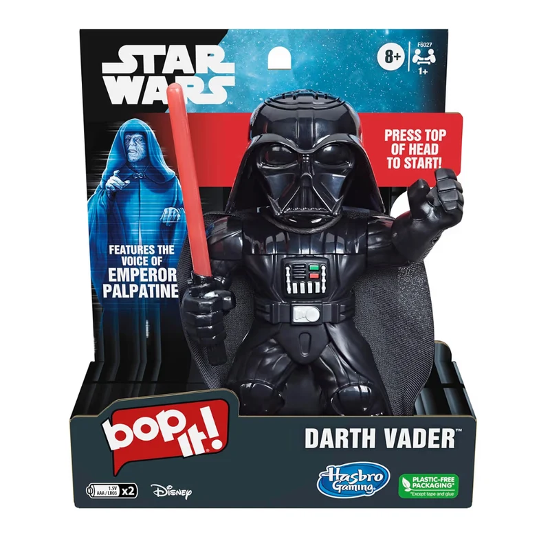 Bop It! Star Wars Darth Vader Edition Game - Features The Voice of Emperor Palpatine