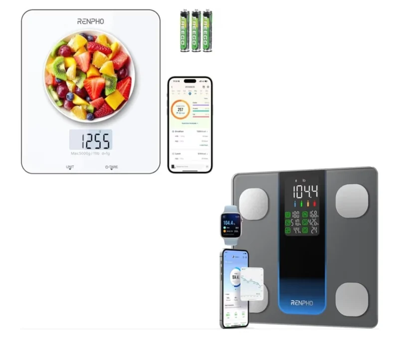 Smart Food Scale with Nutritional Calculator for Body Weight