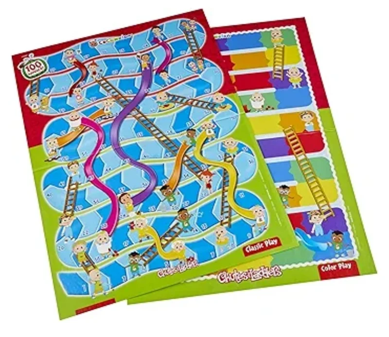 Hasbro Gaming Chutes and Ladders: CoComelon Edition Board Game for Kids