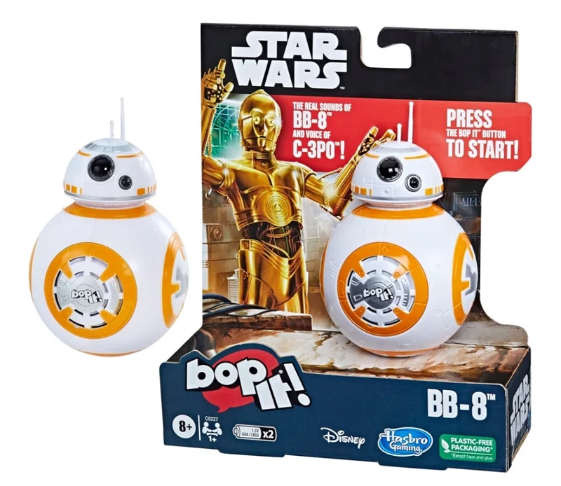 Bop It! Game Star Wars BB-8 Edition - Electronic Games for Kids Ages 8 and up