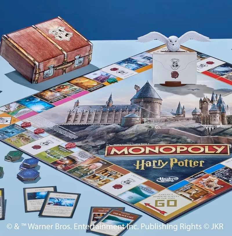 Hasbro Gaming Monopoly Harry Potter Edition Board Game - A Magical Adventure at Hogwarts