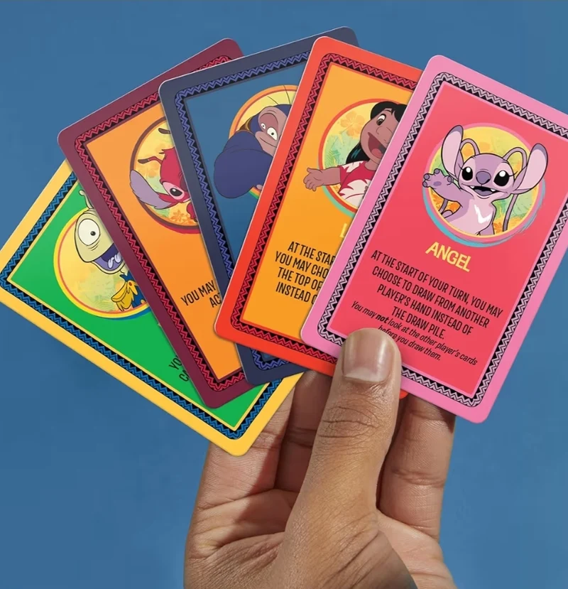 Monopoly Deal: Disney Stitch Edition Card Game | Based on Disney’s Lilo & Stitch | Officially Licensed Disney Kids Games | Ages 8+| 2-5 Players | Christmas Stocking Stuffers