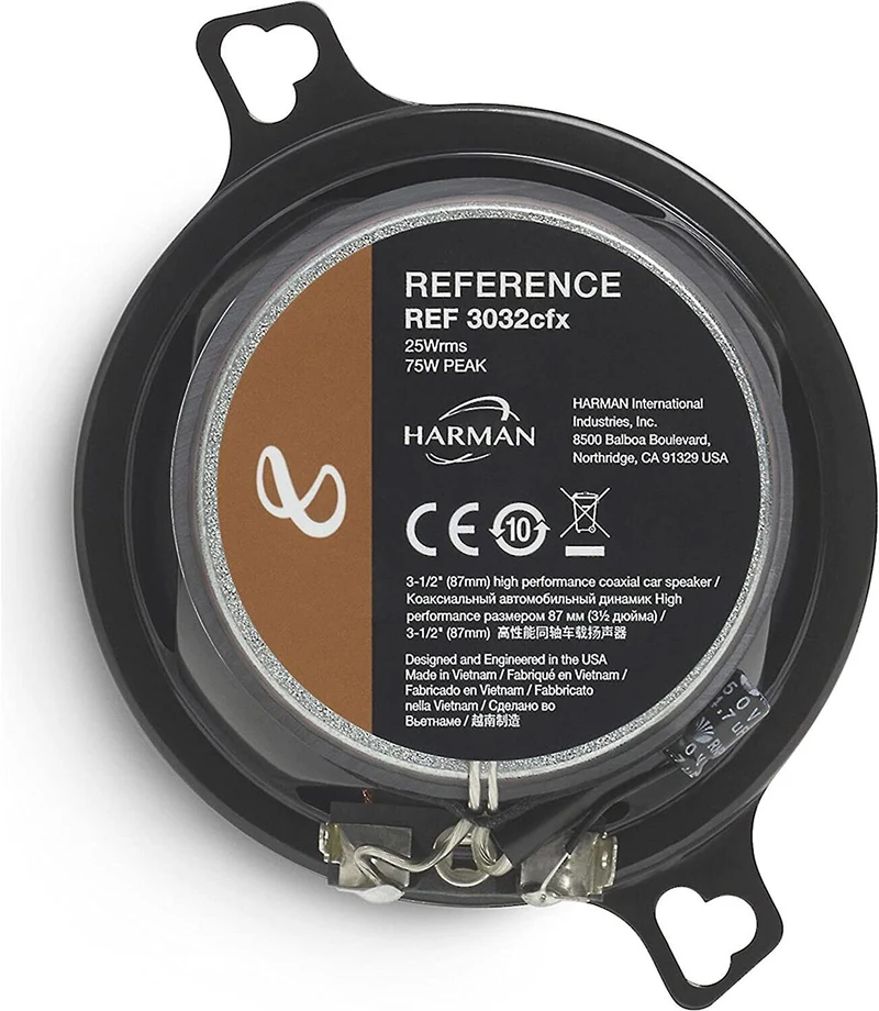 Infinity Reference REF-3032CFX 3-1/2" 2 Way Car Audio Top Of The Line Speakers