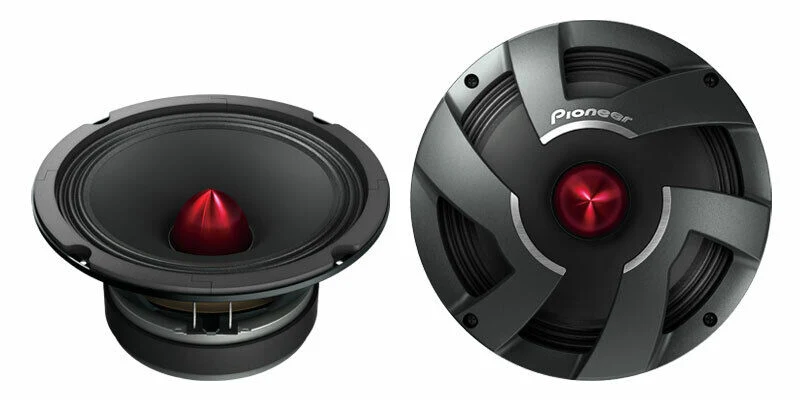 PIONEER TS-M800PRO PRO Series 8" 700-Watt MAX Loud Mid-Bass Drivers (2 PAIRS)
