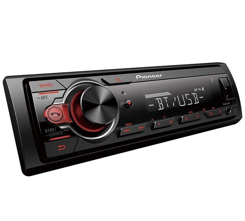 PIONEER MVH-S21BT 1DIN Bluetooth USB MP3 Auxiliary AM/FM ANDROID Compatible -NEW