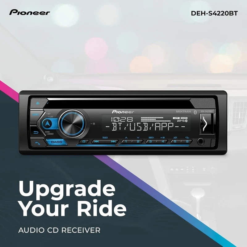DEHS4220BT Pioneer ALEXA BuiltIN Bluetooth Works Pandora Spotify Iphone Android