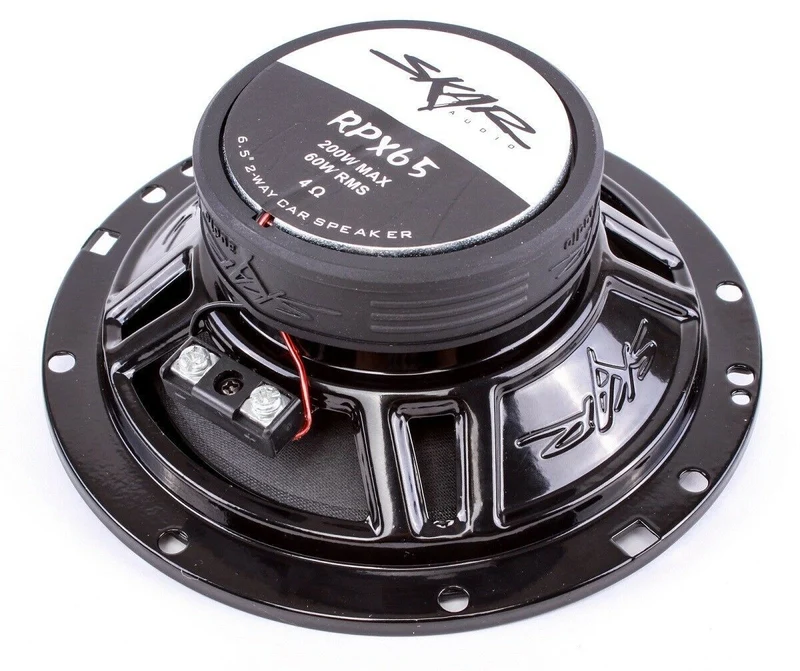 NEW SKAR AUDIO RPX65 6.5" 2-WAY 200 WATT MAX CAR AUDIO COAXIAL SPEAKERS - PAIR