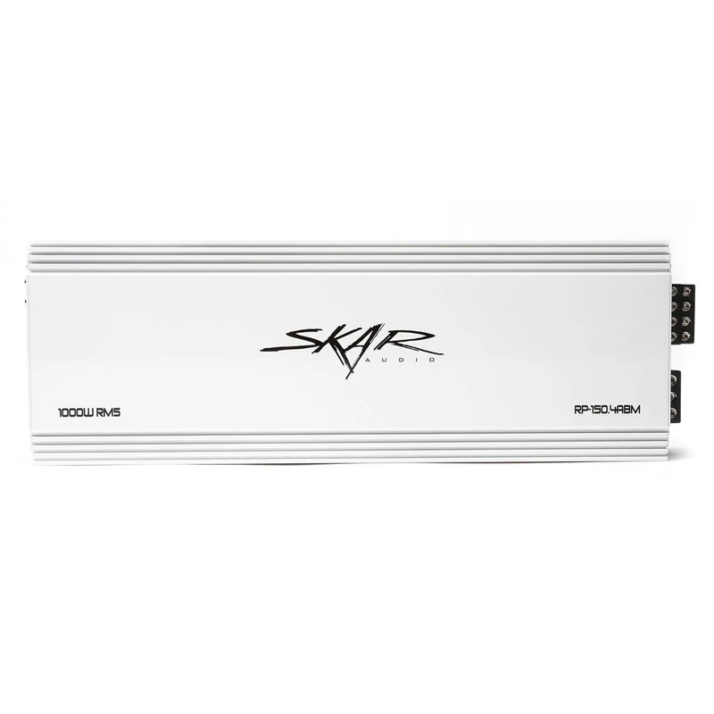 NEW SKAR AUDIO RP-150.4ABM 4 -CHANNEL 1,000 WATT RMS CLASS AB MARINE AMPLIFIER