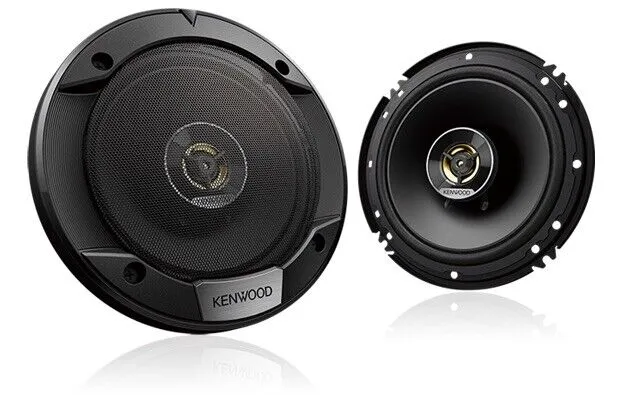 Kenwood KFC-S1666 300w 6.5" 2-Way Car Audio Door Coaxial Speakers 2 PAIRS