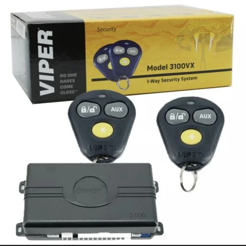 Viper 3100VX Keyless Entry Car Alarm Security System with 2 Remotes | 3100VX