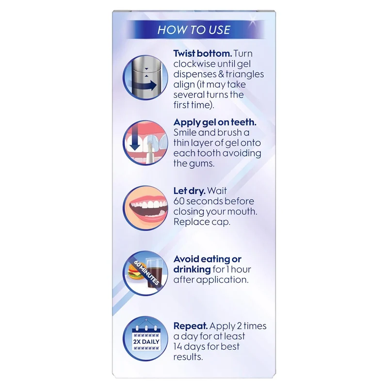 Crest 3DWhite Easy-to-Use Teeth Whitening Pen (0.13 FL OZ)