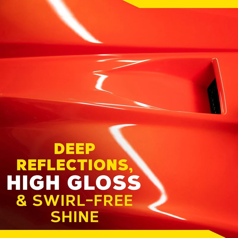 Meguiar's Mirror Glaze Ultra Finishing Polish for Impeccable Shine Removes Defects and Swirls for a High Gloss (8 Oz)