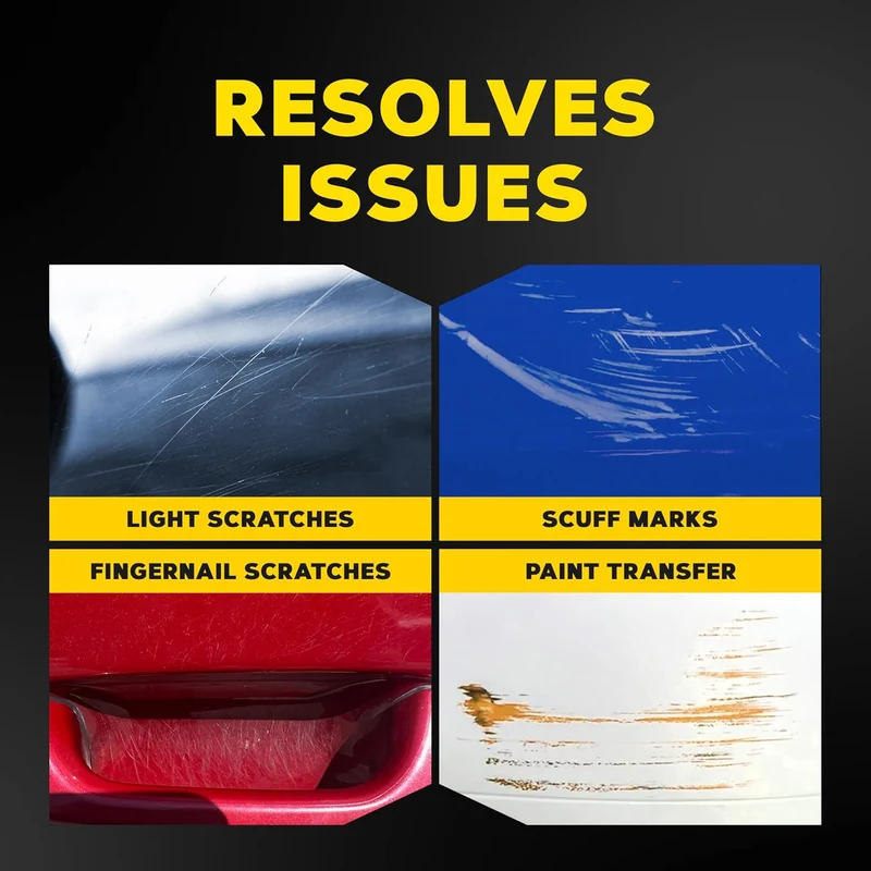 Meguiar’s Quik Scratch Eraser Kit, Car Scratch Remover for Fixing Surface Blemishes, Includes ScratchX, Drill-Mounted Pad, and Microfiber Towell