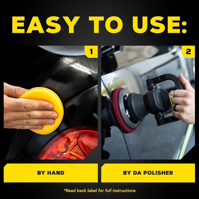 Meguiar’s Ultimate Compound, Pro-Grade Car Scratch Remover for Paint Correction, Removes Swirls and Defects (15.2 Oz)
