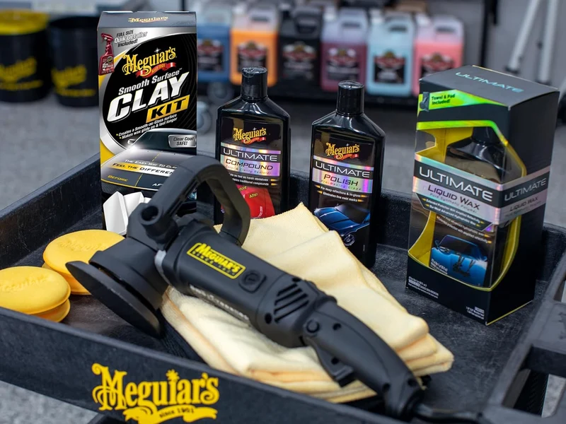 Meguiar's Smooth Surface Clay Kit, Safe and Easy Car Claying for Smooth - Glass Finish