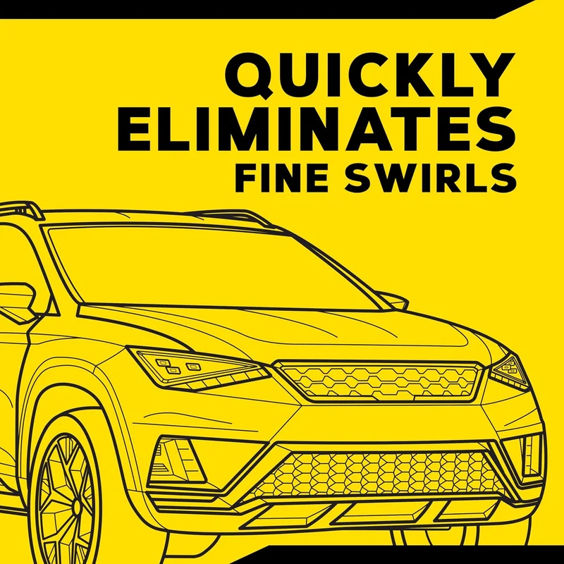 Meguiar's Ultimate High-Gloss Polish Car Shine – Permanently Removes Light Swirls w/ High Gloss Shine (16 Oz)