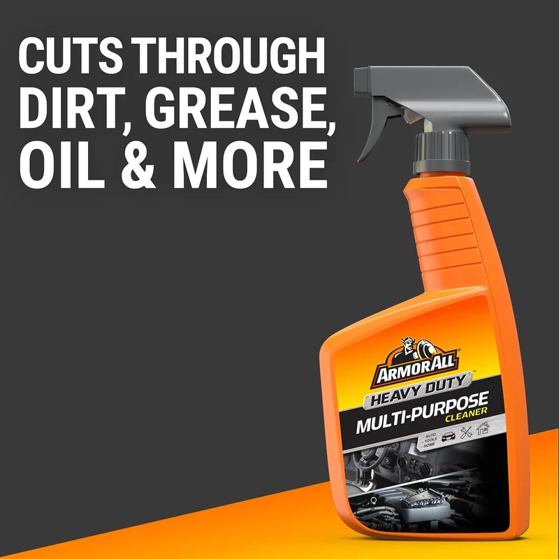 Armor All Heavy Duty Multi Purpose Cleaner, All Purpose Car Cleaner for All Auto Surfaces (24 Fl Oz)