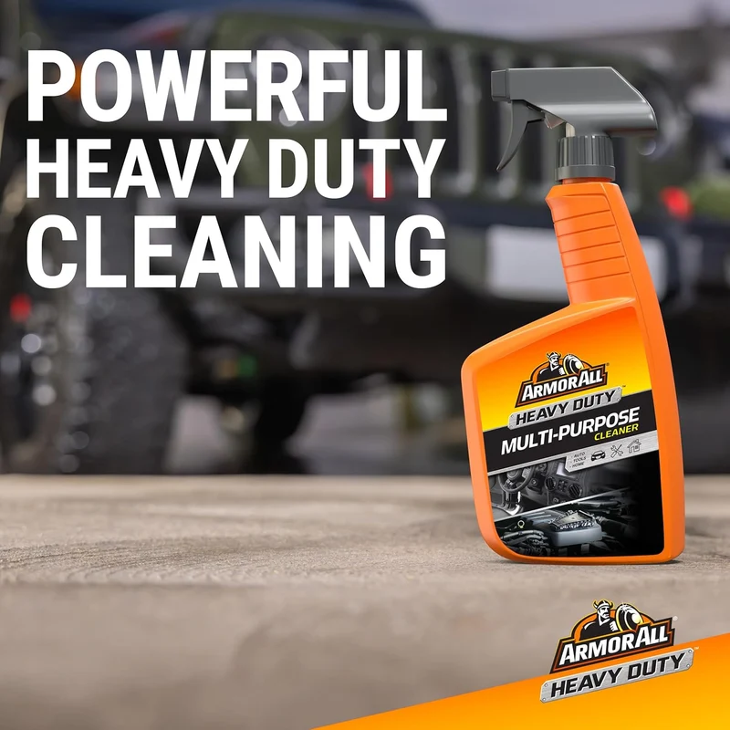 Armor All Heavy Duty Multi Purpose Cleaner, All Purpose Car Cleaner for All Auto Surfaces (24 Fl Oz)
