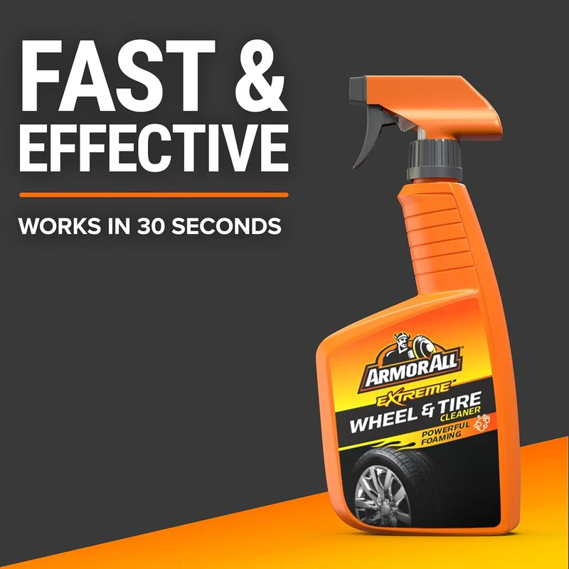Armor All Extreme Wheel and Tire Cleaner , Car Wheel Cleaner Spray (24 Fl Oz)