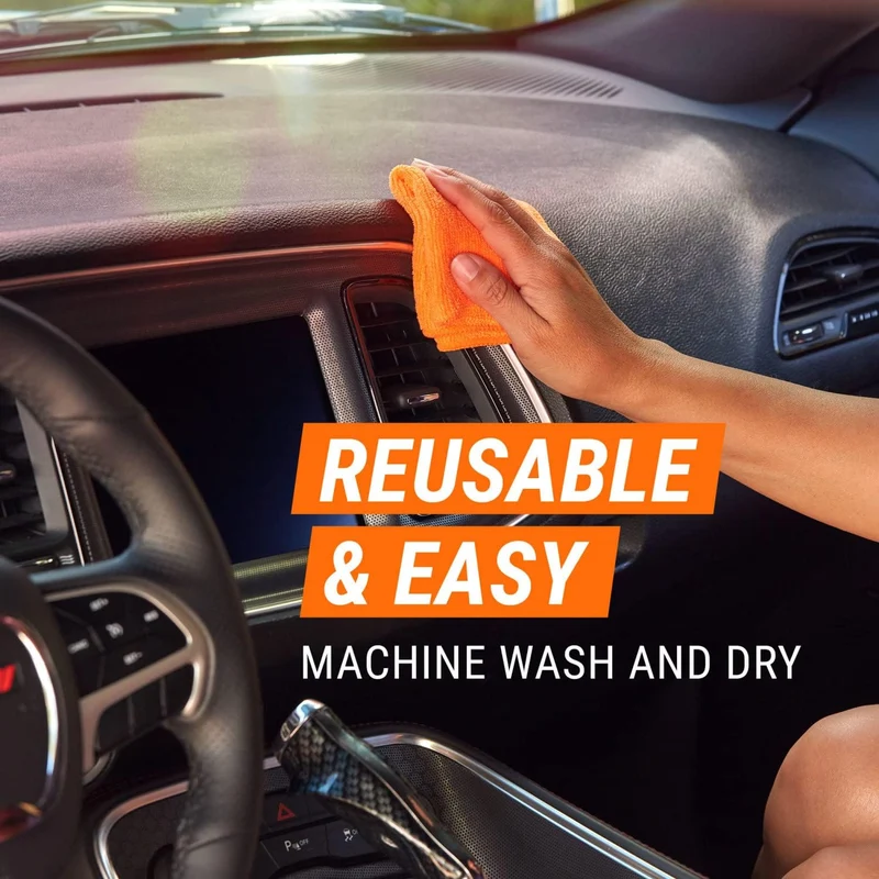 Armor All Microfiber Towels, Multi-Purpose Towels for Cleaning (24 PCS)