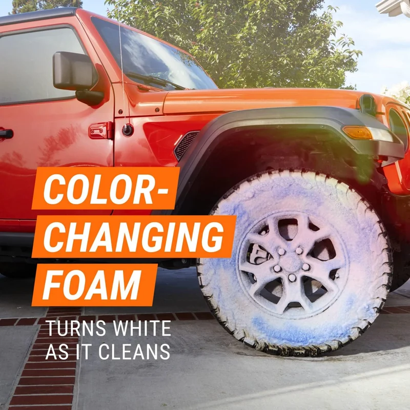 Armor All Heavy Duty Wheel and Tire Cleaner, Car Wheel Cleaner Spray (22 Oz) Multicolor