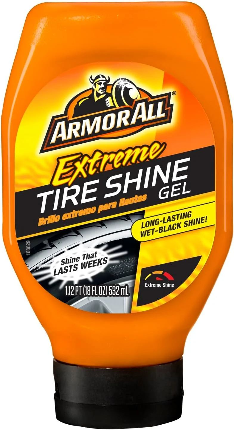 Armor All Extreme Tire Shine Gel by Armor All, Tire Shine for Restoring Color and Tire Protection (18 Fl Oz)