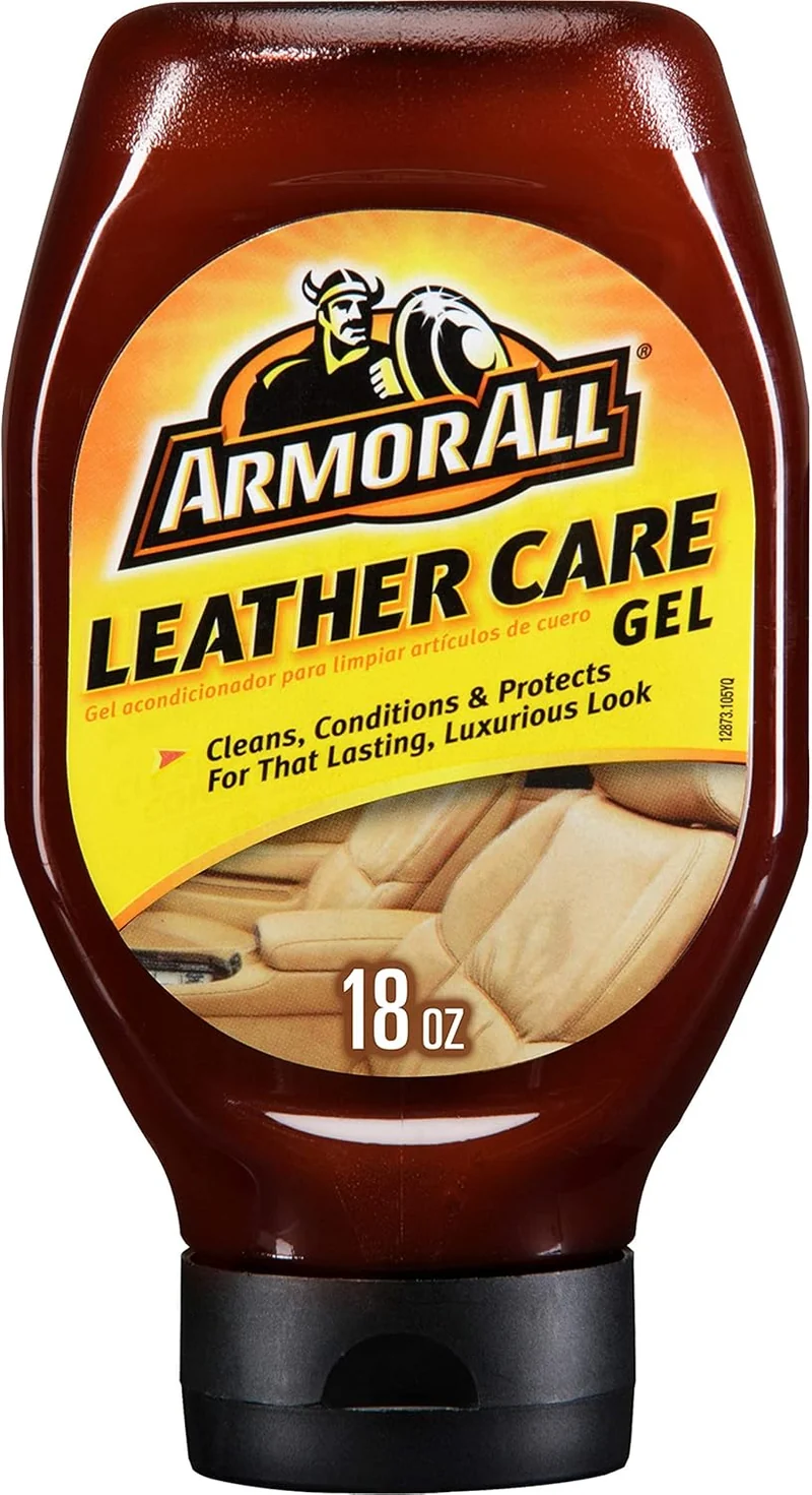 Armor All Car Leather Conditioner Gel, Interior Cleaner for Cars, Trucks and Motorcycles (18 Fl Oz)
