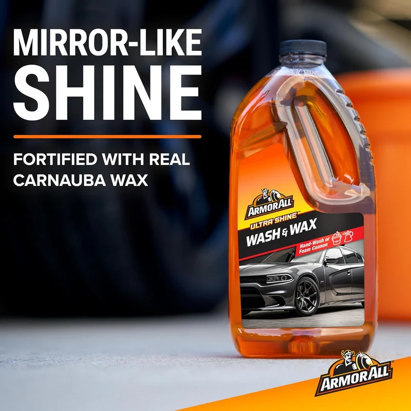 Armor All Ultra Shine Car Wash and Wax Cleaning Fluid - (64 FL Oz)