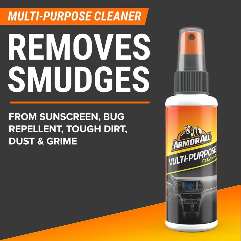 Armor All Car Wash and Car Interior Cleaner Kit, Includes Towel, Tire Foam, Glass Spray, Protectant Spray and Cleaning Spray