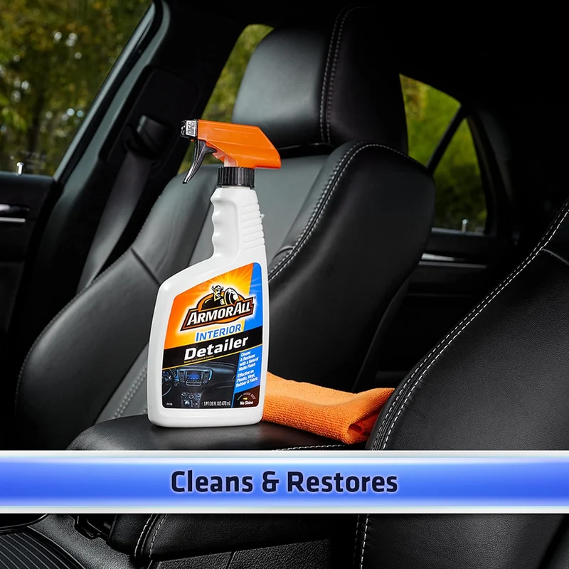 Armor All Interior Car Cleaner Formula, Detailer for Cars, Truck, Motorcycle (16 Fl Oz) Pack of 6