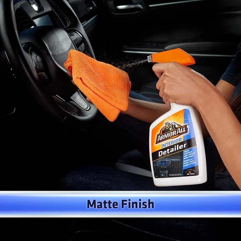 Armor All Interior Detailer, Car Detailer Spray for Cars, Trucks and Motorcycles (16 Fl OZ) 2PK