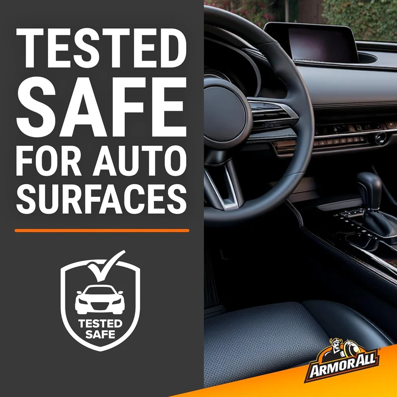 Armor All Original Protectant Wipes, Car Interior Cleaner Wipes w/ UV Protection - (30 Count)