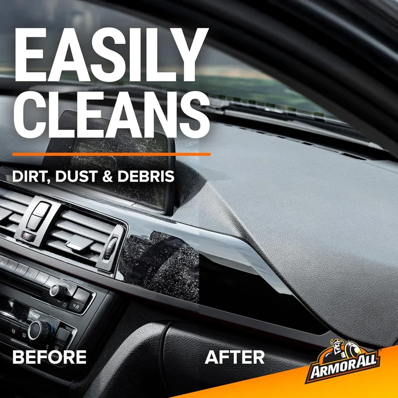 Armor All Original Protectant Wipes, Car Interior Cleaner Wipes w/ UV Protection - (30 Count)